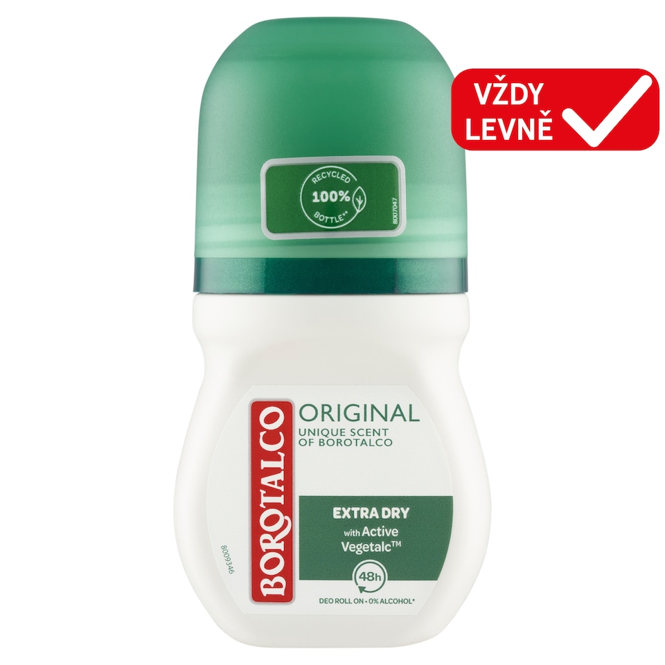 Obrázek 1 pro produkt Borotalco Original antitranspirant roll on 50ml