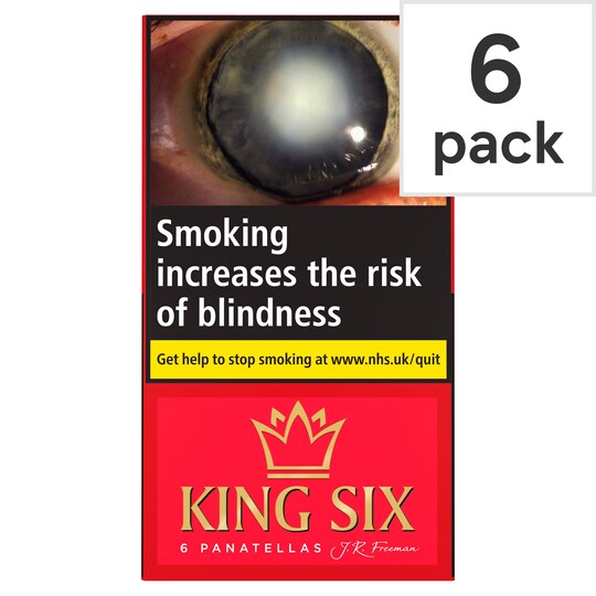 King Six Cigars 6 Pack Tesco Groceries