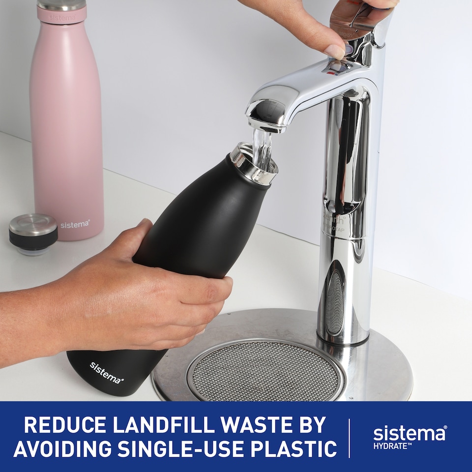 image 1 of Sistema Stainless Steel Bottle