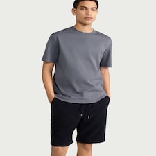 F&F Textured Drawstring Shorts in Navy