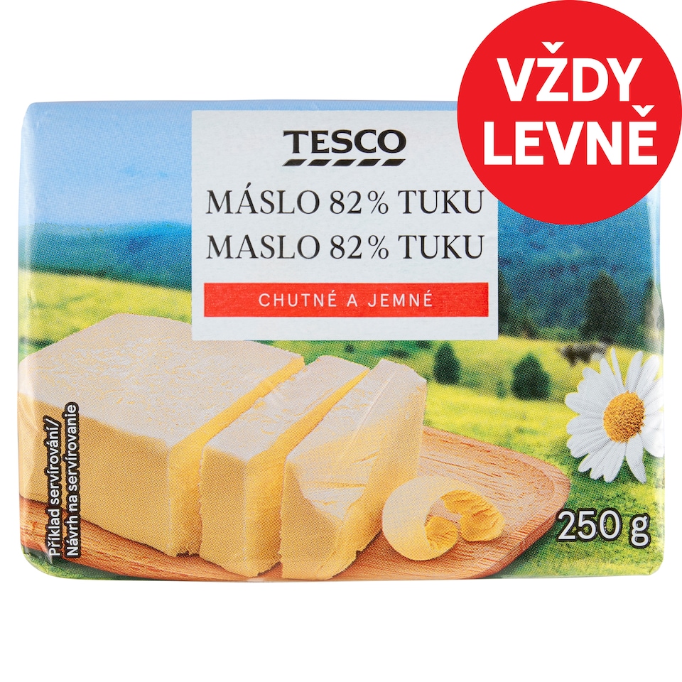 Tesco Butter 82% Fat 250g