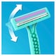 image 2 of Gillette Simply Venus 2 Women's Disposable Razors 4 Pack