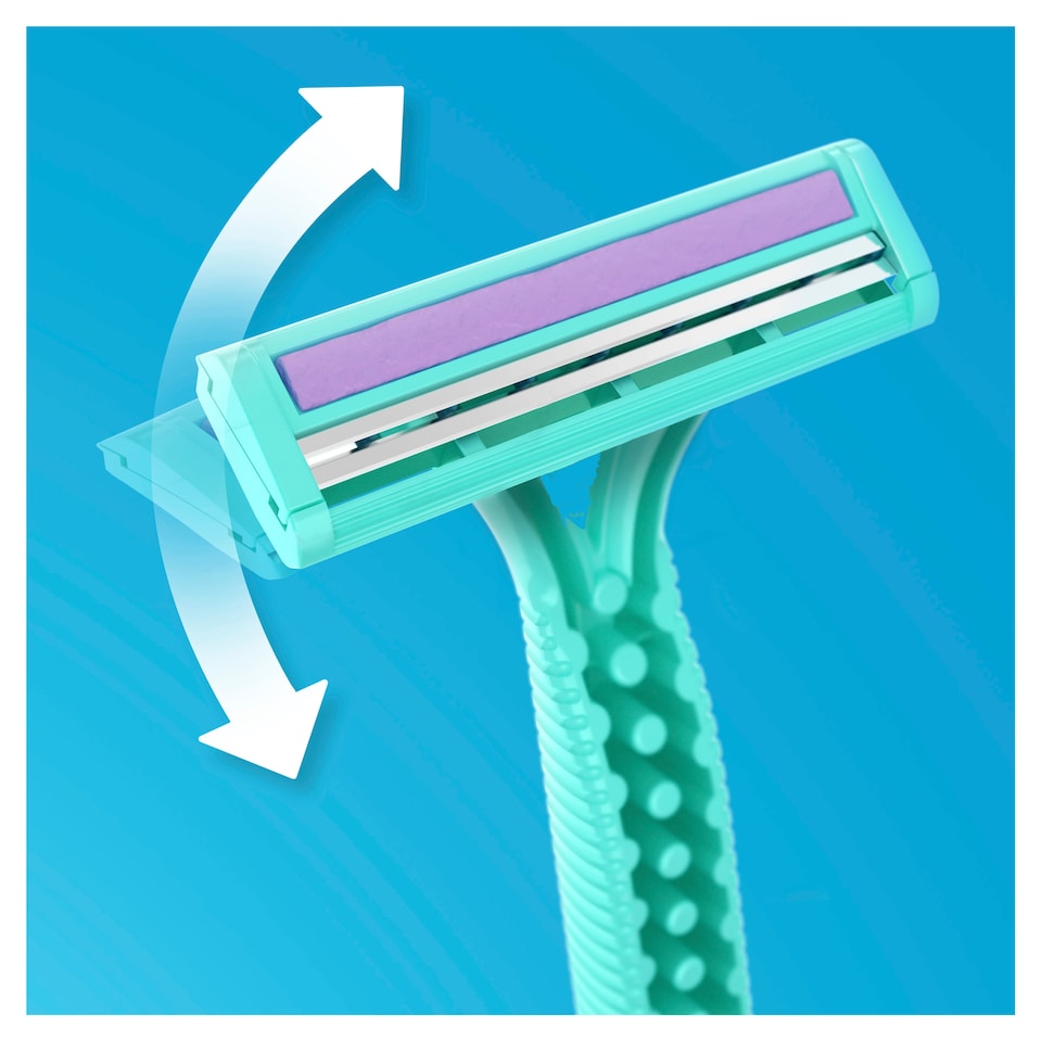 image 1 of Gillette Simply Venus 2 Women's Disposable Razors 4 Pack