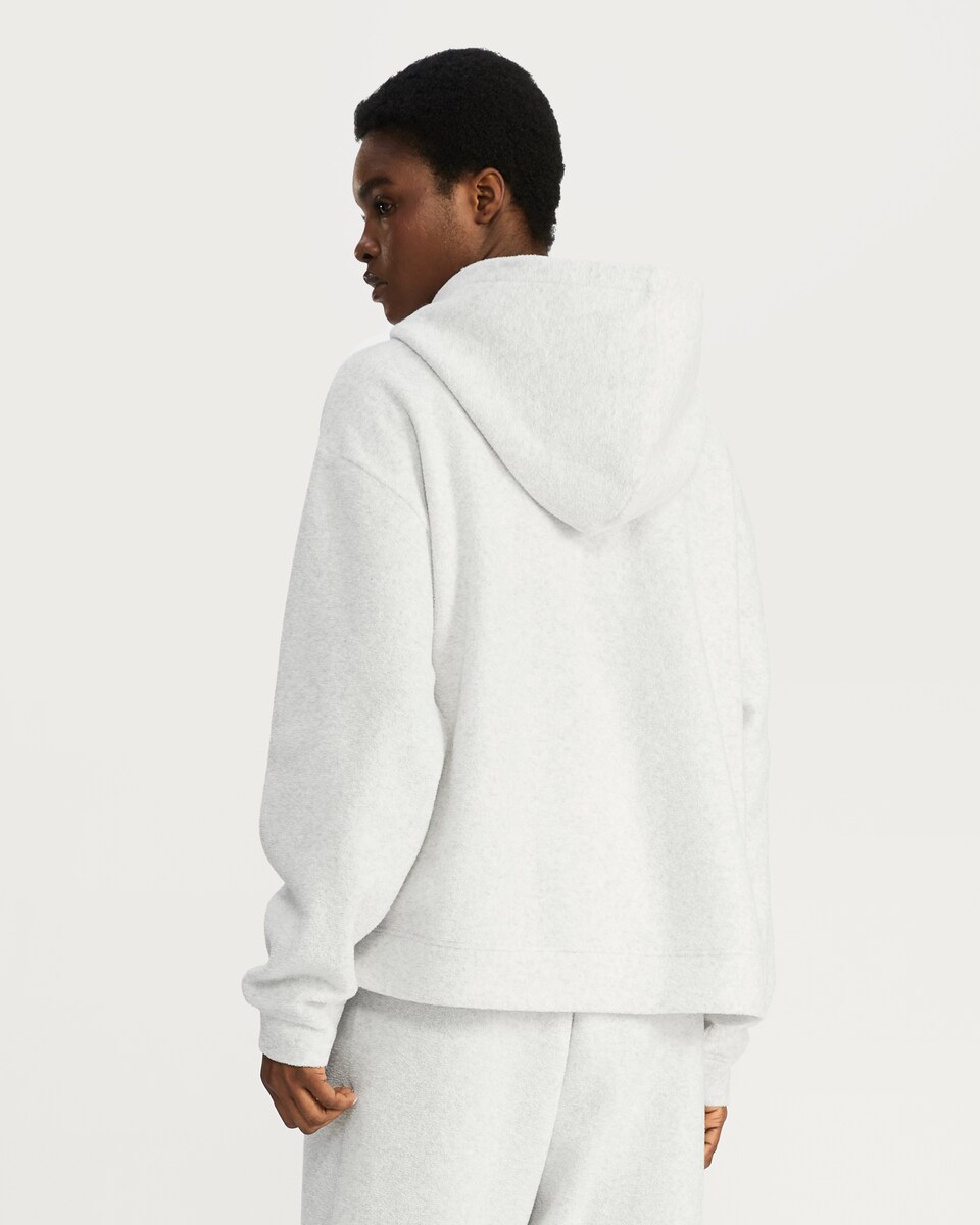 image 1 of F&F Towelling Pyjama Hoodie in Grey