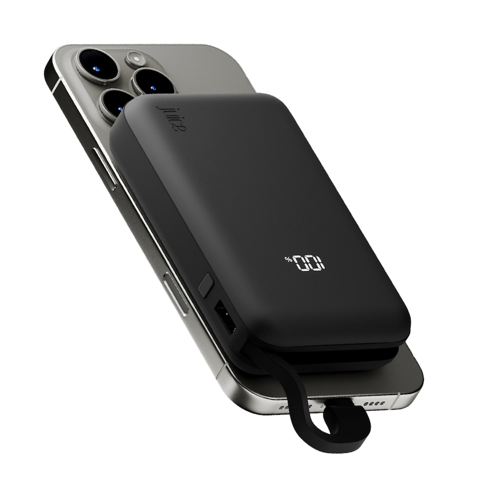 image 1 of JUICE BLACK 3 POWERBANK WITH INTEGRATED CABLE