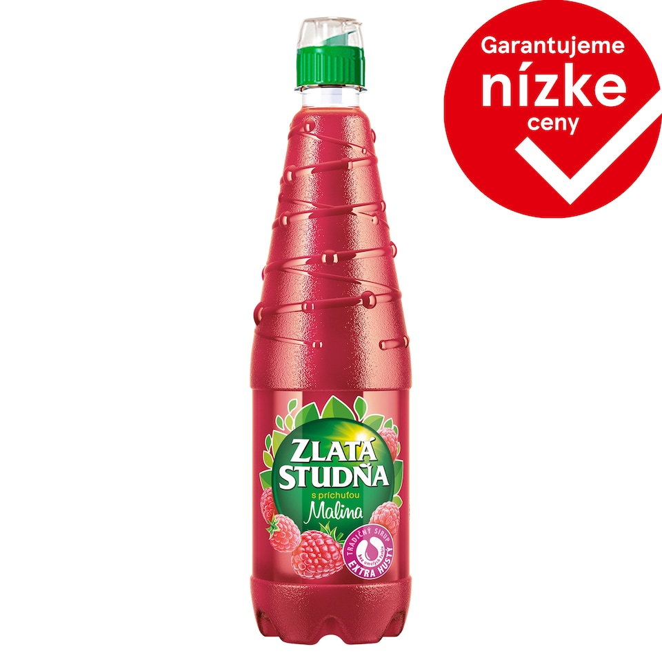 Zlatá Studňa Sirup s príchuťou malina 0,7 l