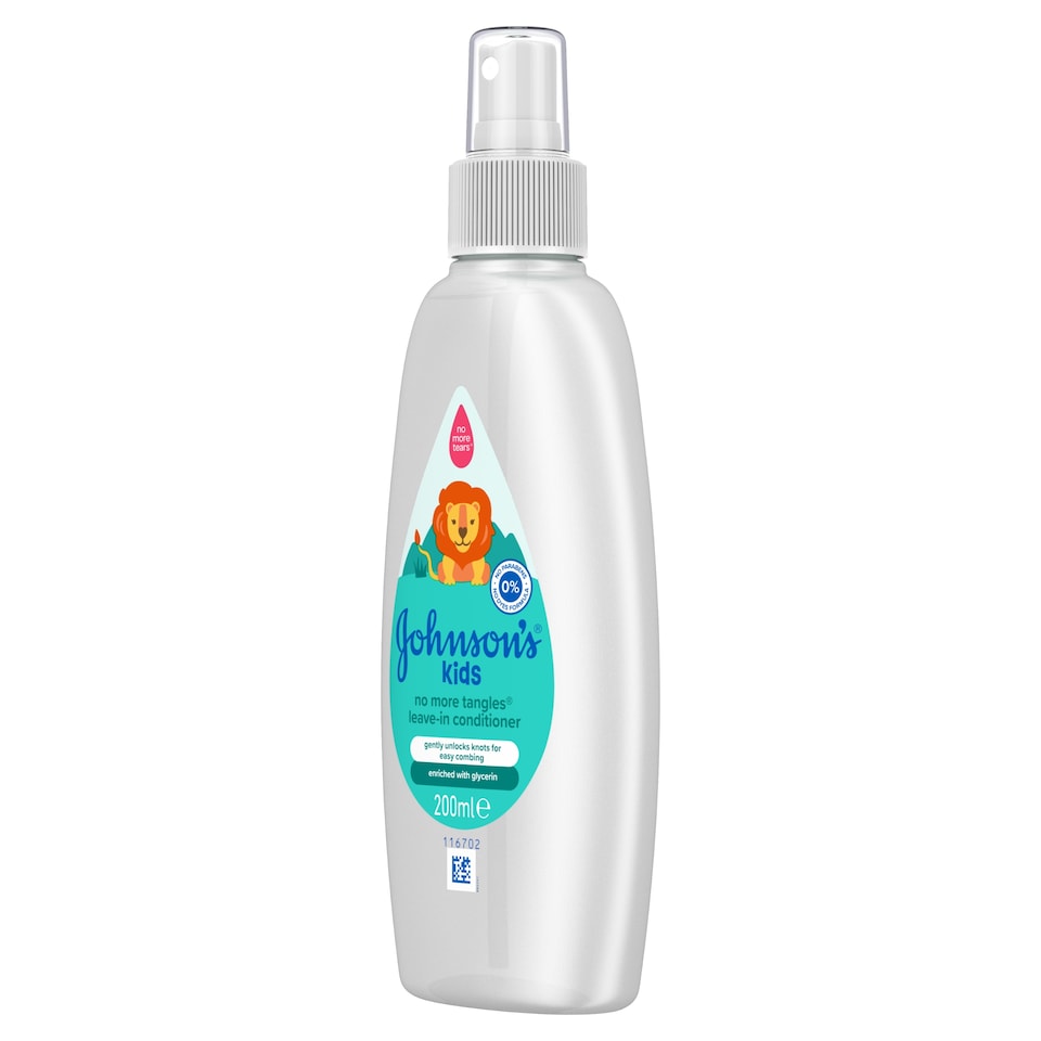 image 1 of Johnson's No More Tangles Kids Conditioner Spray Easy Combing 200ml