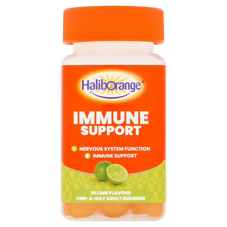Haliborange Immune Support Lime Flavoured Gummies 30s