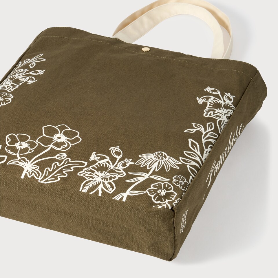 image 1 of Paperchase Full Bloom Tote Bag