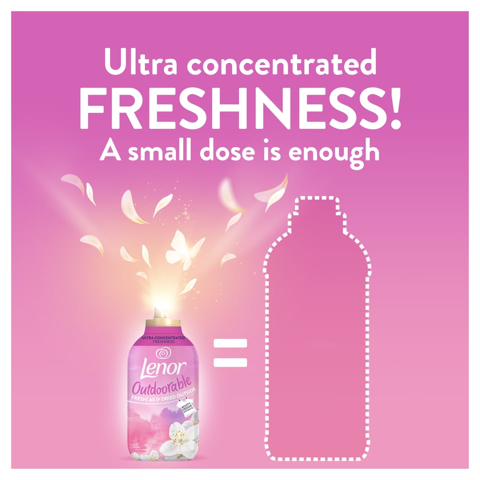 image 1 of Lenor Outdoorable Fabric Conditioner Dreamy Jasmine 53 Washes 742ml