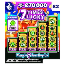 7 TIMES LUCKY SCRATCHCARD