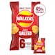 image 1 of Walkers Lightly Salted Less Salt Multipack Crisps 6x25g