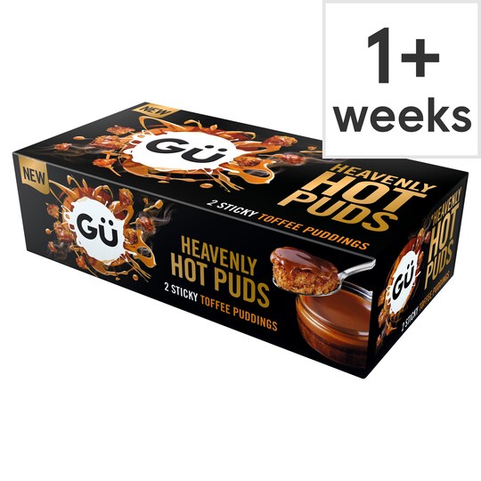 Gu Sticky Hot Toffee Puddings 2X85g Tesco Groceries
