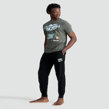 VW Volkswagen Camper Van Pure Cotton Pyjamas in Green