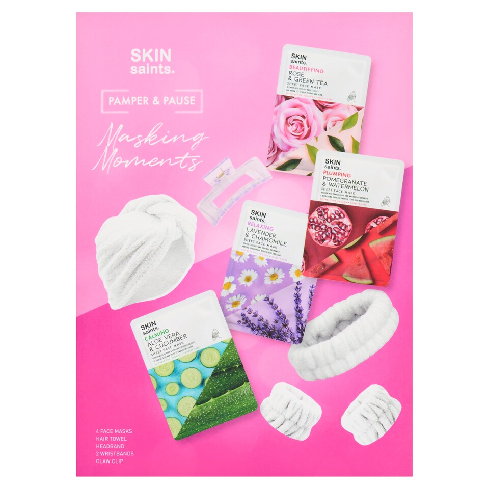 Skin Saints Pamper & Pause Masking Moments