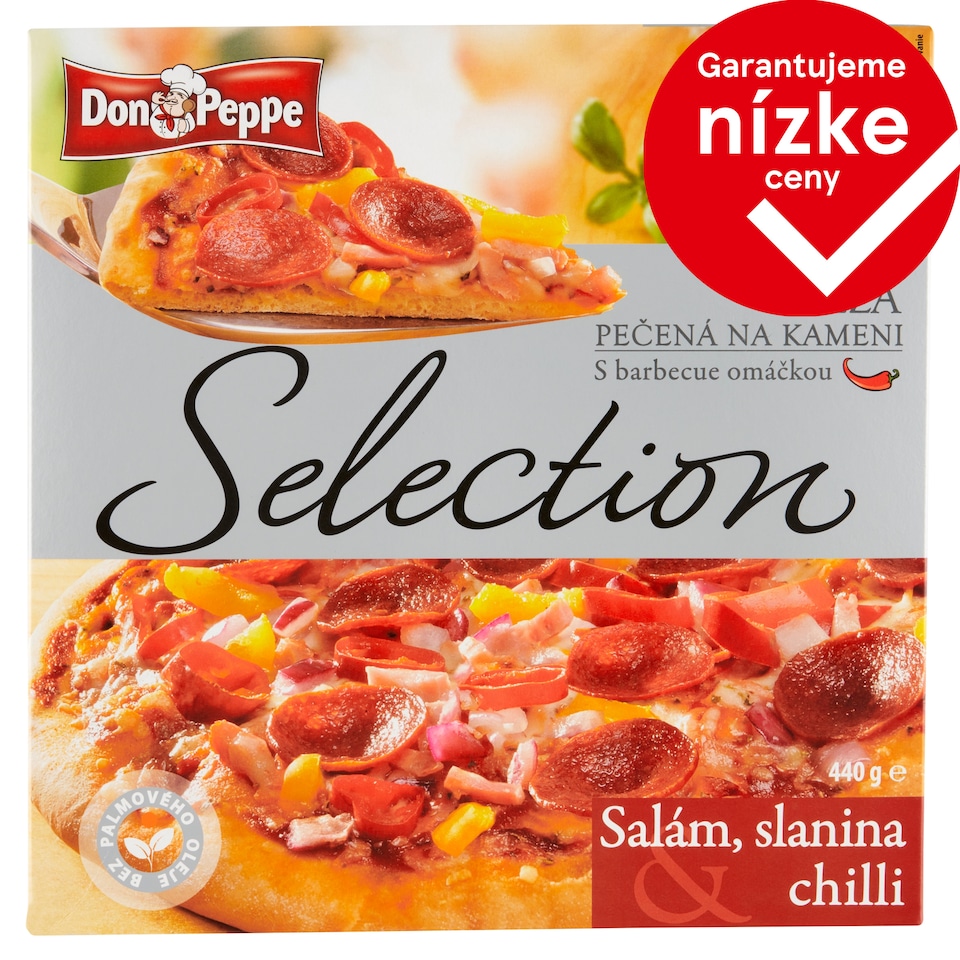 image 1 of Don Peppe Selection Pizza Salami, Bacon & Chilli 440 g