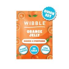 Wibble Orange Vegan Jelly Crystals 57g