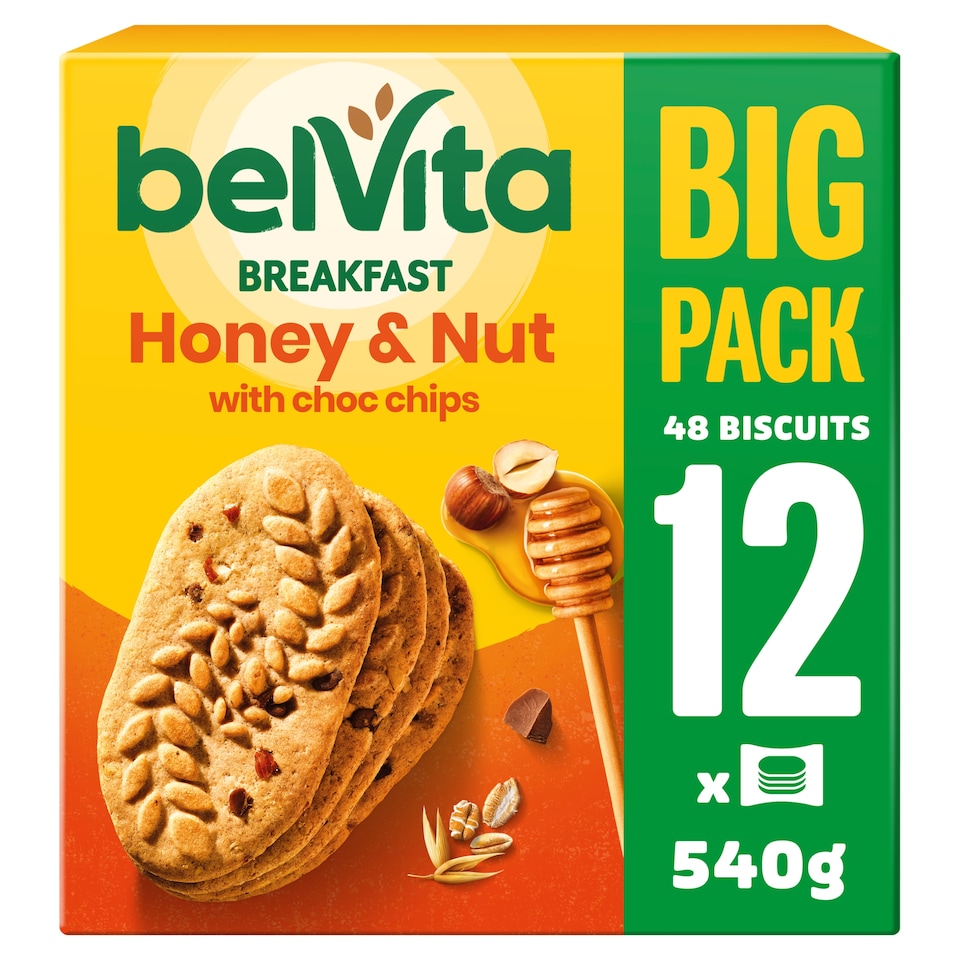 Belvita Honey And Nut Biscuits 540G