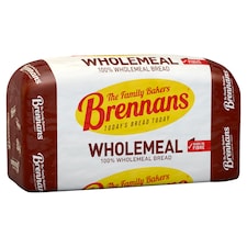 Brennans 100% Wholemeal Bread 800g