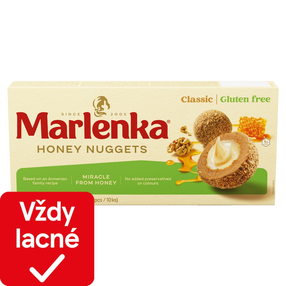 Marlenka Bezgluténové medové guličky 235 g