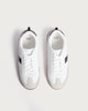 image 3 of F&F Panelled Lace Up Trainers in White