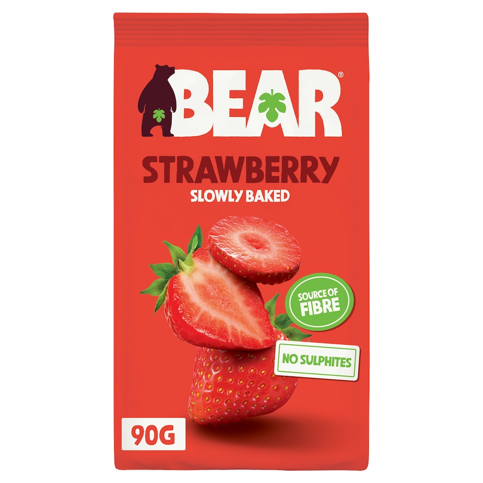 image 1 of BEAR Fruit Dried Strawberries 90g