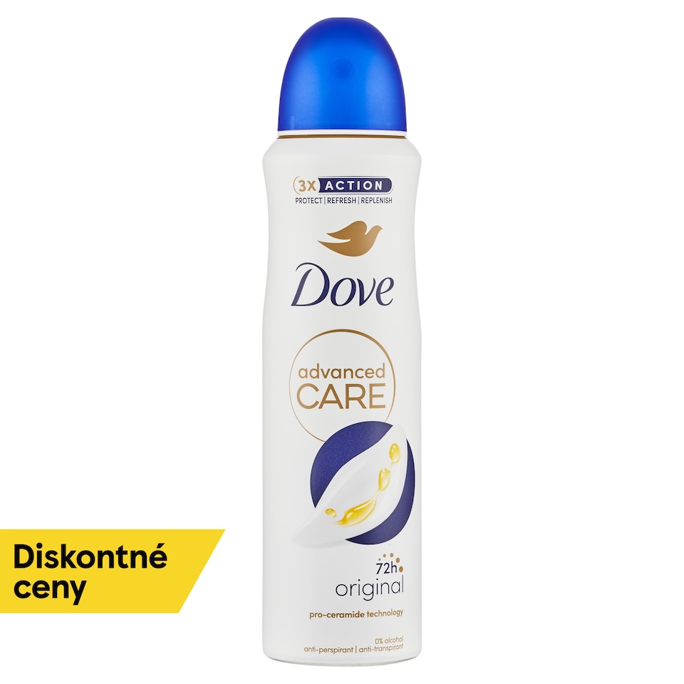 obrázok 1 z Dove Advanced Care Original Antiperspirant sprej 150 ml