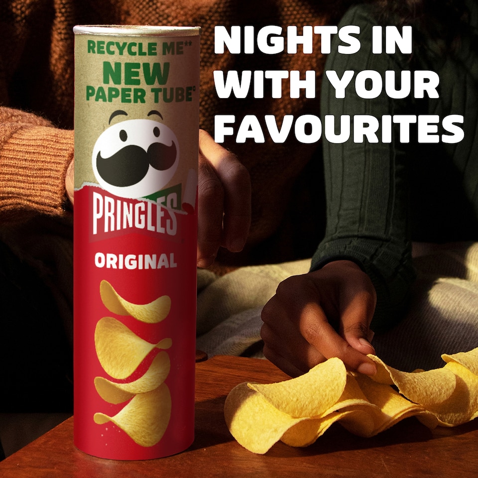 image 1 of Pringles Original Sharing Crisps 185g