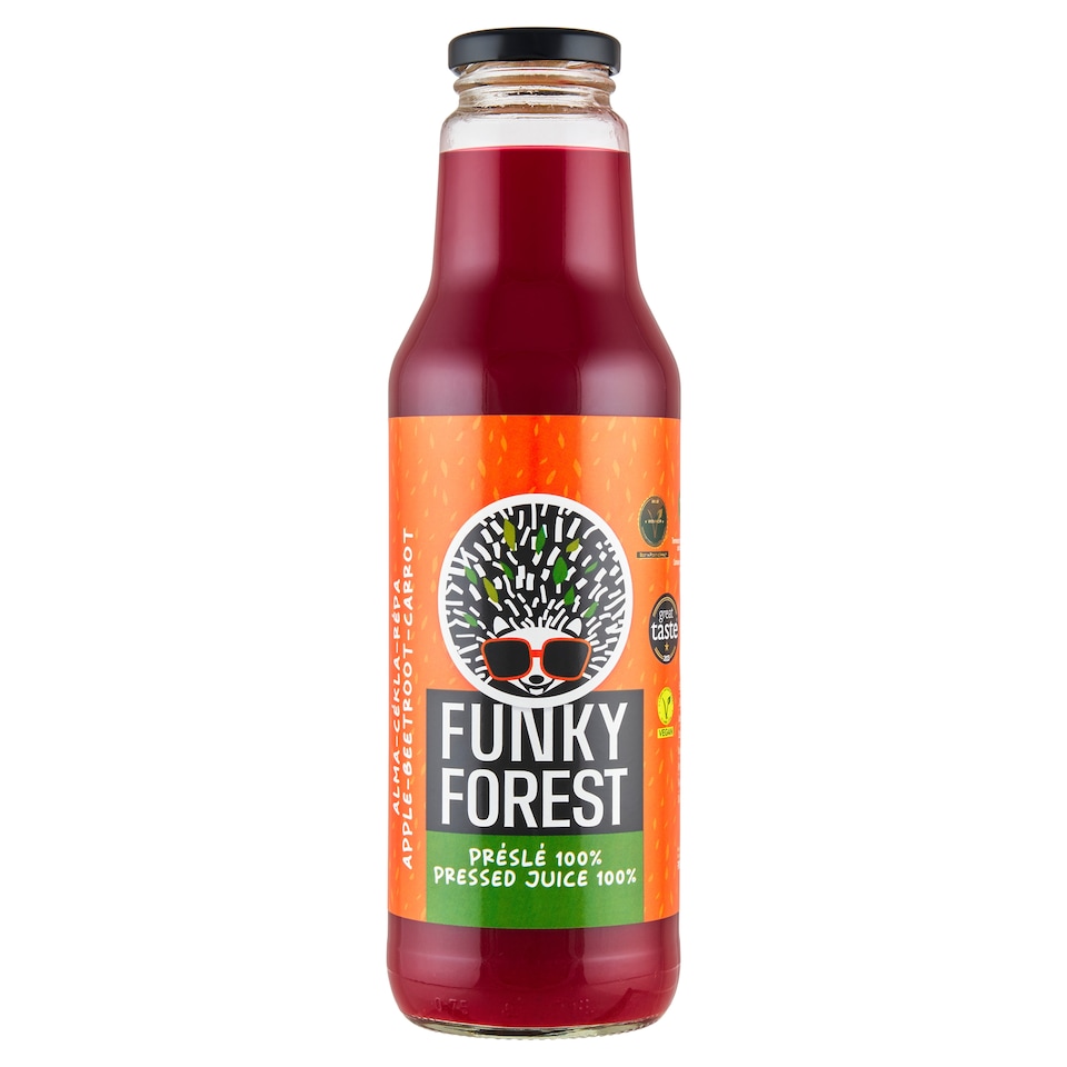Funky Forest 100% alma-cékla-répa préslé 750 ml
