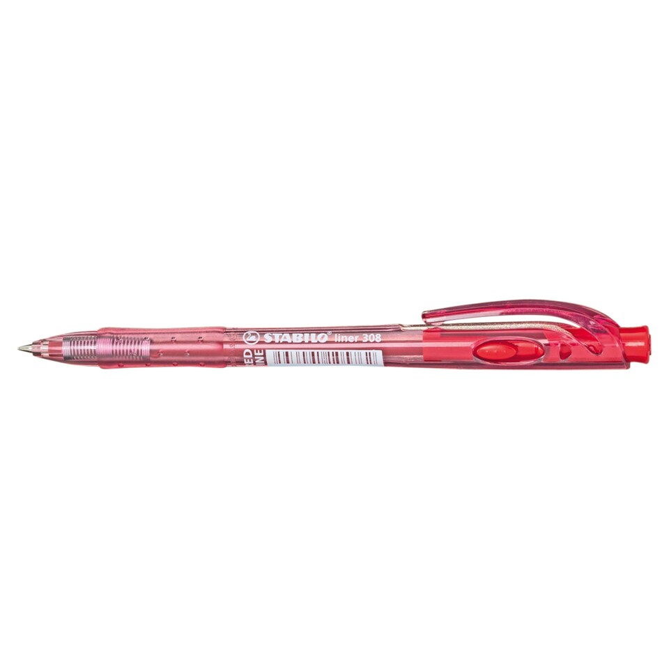 Stabilo Liner 308 piros golyóstoll