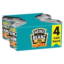 Heinz Baked Beans in Tomato Sauce 4 x 200g