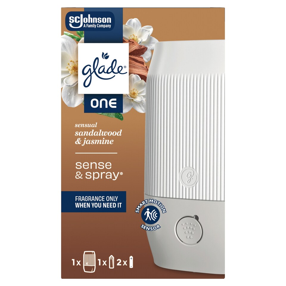 image 1 of Glade ONE Sense and Spray Holder Sensual Sandalwood & Jasmine 13ml