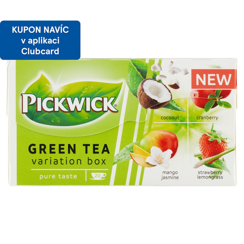 PICKWICK Zelený čaj variace 20 ks 30g