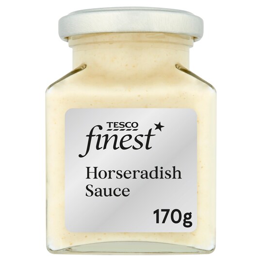 Tesco Finest Horseradish Sauce 170G Tesco Groceries