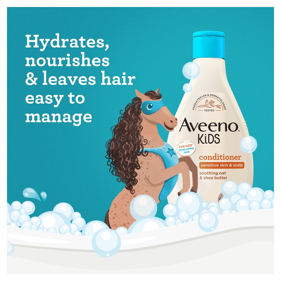 image 1 of Aveeno Kids Conditioner with Soothing Oat & Shea Butter 250ml