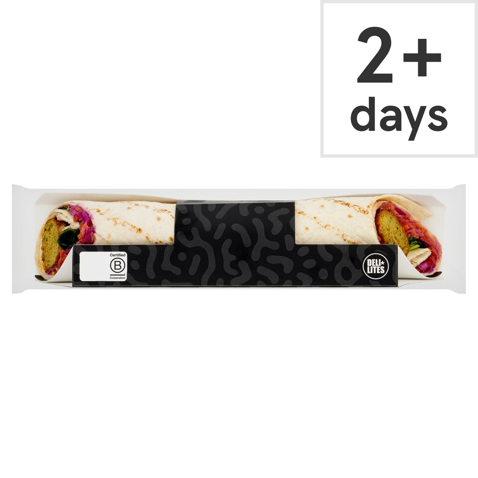 Deli Lites Vegan Falafel, Carmelised Onion Hummus and Pickled Cabbage