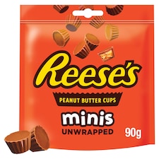 Reese's Peanut Butter Cups Minis Unwrapped 90G