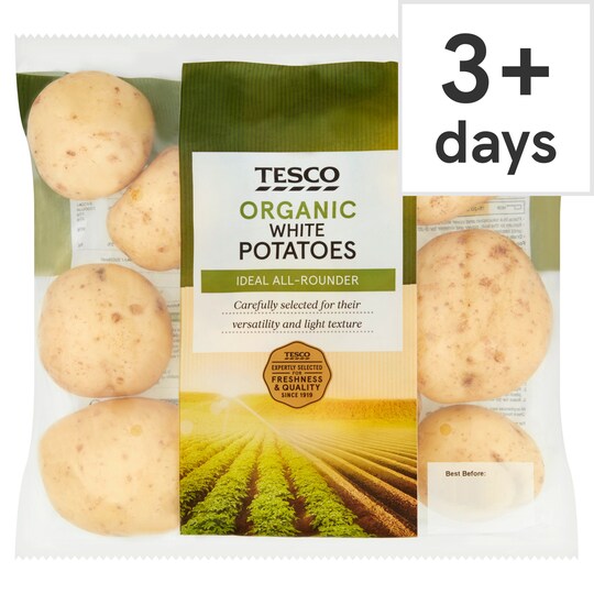 Tesco Organic Potatoes 1.5Kg Tesco Groceries