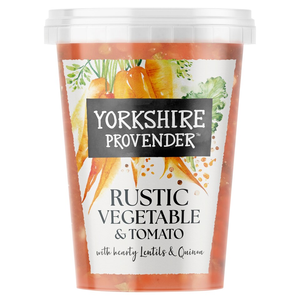 image 1 of Yorkshire Provender Vegan Rustic Vegetable Soup 560g 