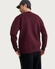 image 3 of F&F Cotton Rich Oversized Fit Sweatshirt in Burgundy