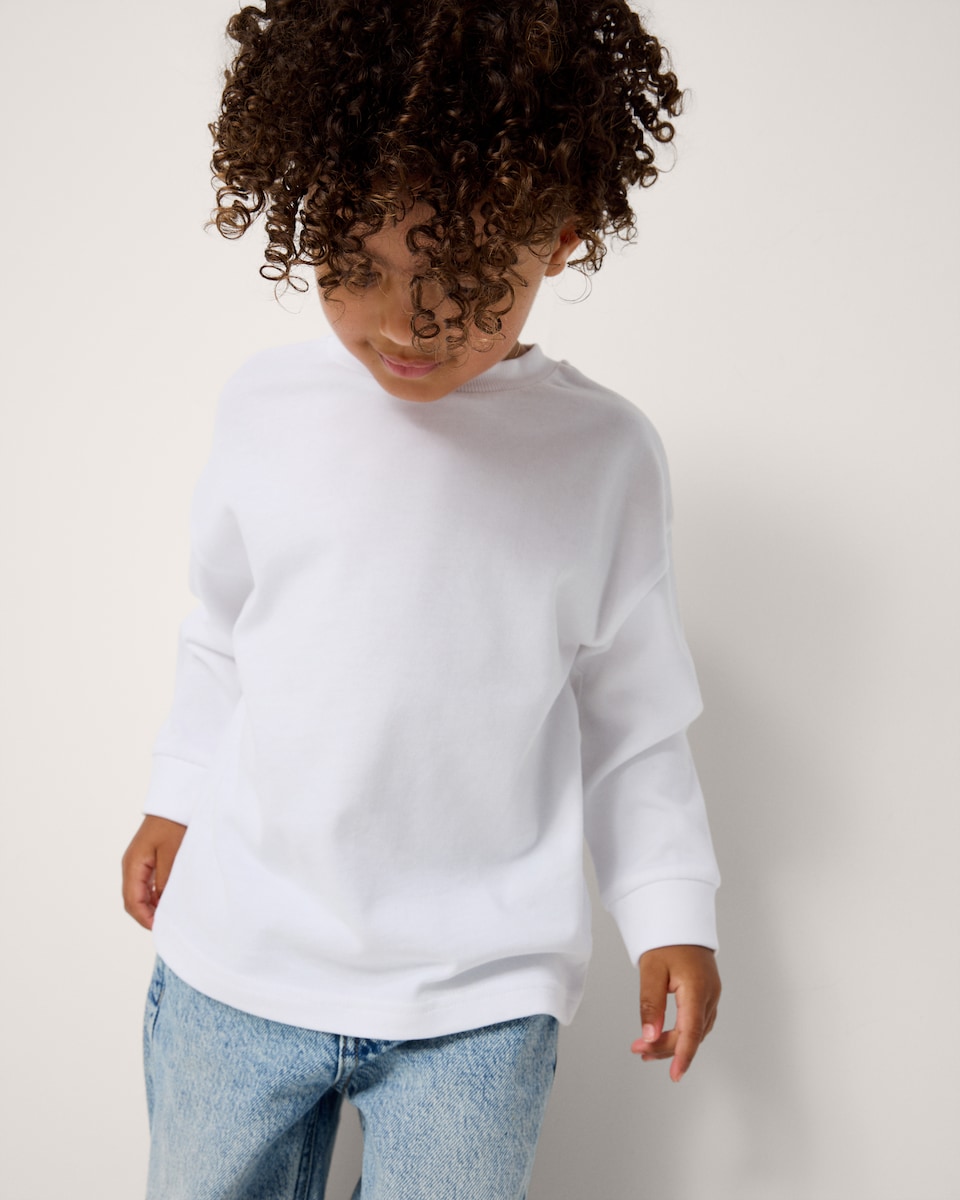 image 1 of F&F Boys 3-Pack Pure Cotton Long Sleeved Tops in Blue