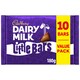 image 1 of Cadbury Dairy Milk Little Bars Chocolate Bars 10 Pack Multipack 18g