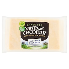 Isle Of Man Creamery Vintage Cheddar Cheese 350 G