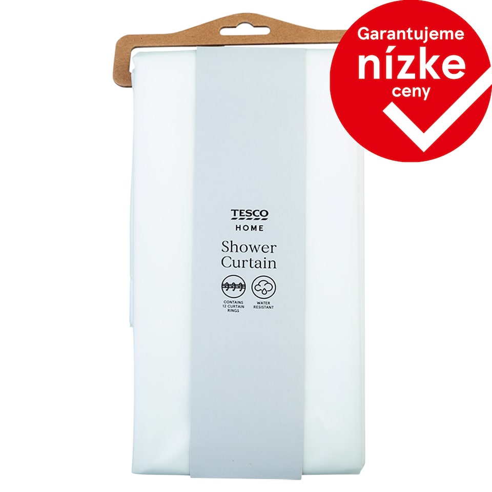 F&F Home Sprchový záves s krúžkami 180 x 180 cm