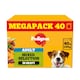 image 1 of Pedigree Adult Wet Dog Food Pouches Mixed in Gravy 40x100g