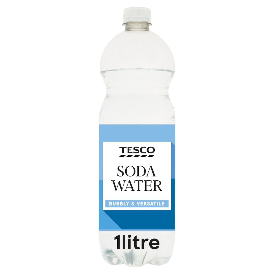 Tesco Soda Water 1Litr