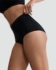 image 1 of F&F 3-Pack Bonded High Waisted Knickers in Black