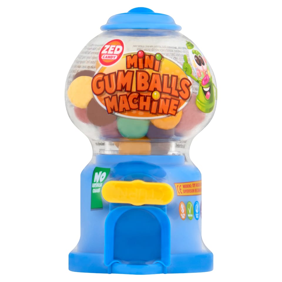 Zed Candy Mini Gumballs Machine 40G