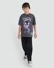 image 1 of Marvel Venom Print Pure Cotton Short Sleeved T-Shirt in Grey