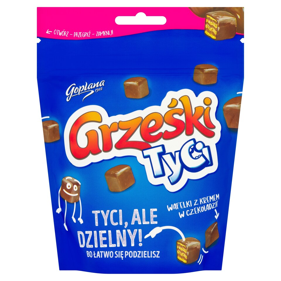 Goplana Grzeski Tyci Mini Chocolate Wafer Bites 120g